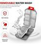 BODY LIFE CARE DATTA STORE Portable Pill Organizer Box with 10 Compartments  Compact Travel Medicine Storage Case for Daily Vitamins & Tablets  Grey Pocket-Sized Pill Holde view 3