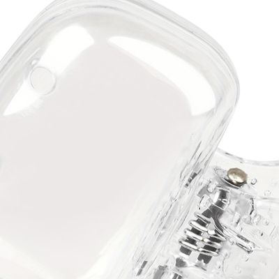 ELBME Toothbrush Head Cover Portable Travel Camping Holder Brush Cap Case Clear