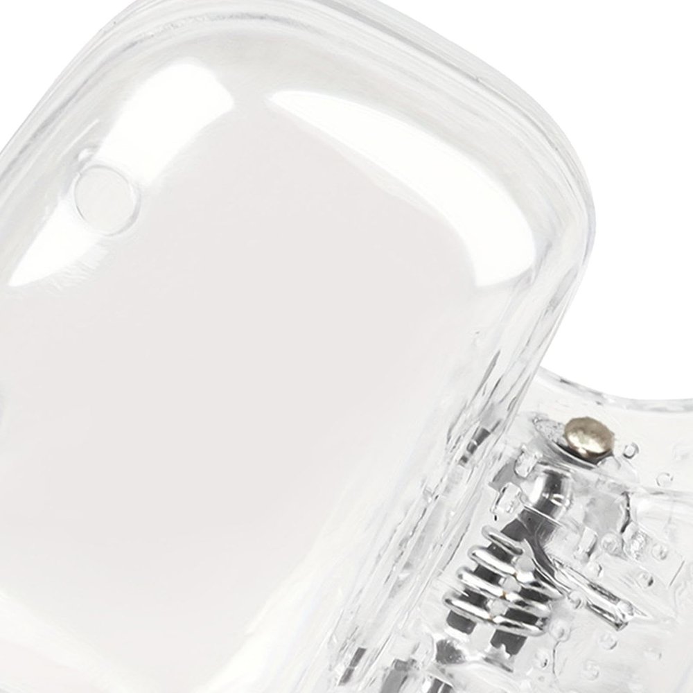 ELBME Toothbrush Head Cover Portable Travel Camping Holder Brush Cap Case Clear