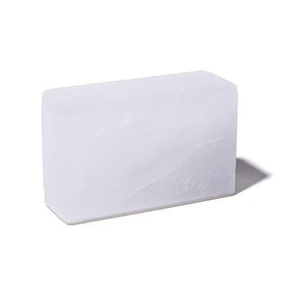 Brothers Care Premium Alum Stone Bar 100 gram with Travel Case | Natural Fitkari Stone for Skin Tightening & Water Purification | Crystal White Alum Bar for Underarms & Shaving (100Gm, Pack of 4)