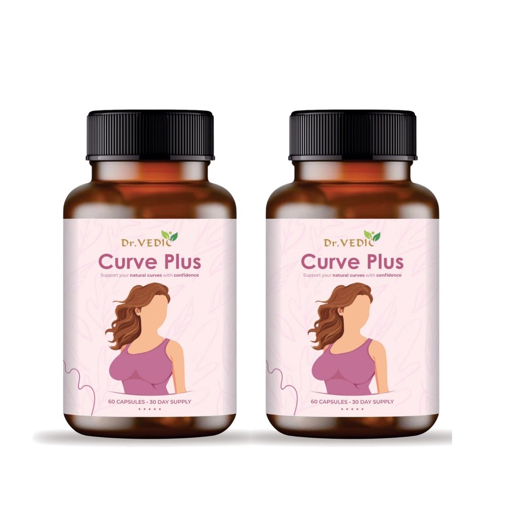 Dr Vedic 100% Pure & Natural | Ayush Approved with Ayurvedic Herbs like Ashwagandha 60 Capsules (Pack Of 2)