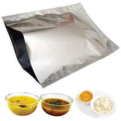 3V PRODUCTS Silver Foil Bag | Aluminium Pouches | Size "5X7" Inches | Packing Storage Pouches for Hot & Cool Foods | Multipurpose Packet for Tea, Coffee, Juice & Grocery Packing (Pack Of 100 Pcs)