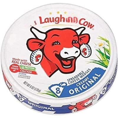 The Laughings Cow Original Cheese Triangle Portion Delicious 120gm (Imported)