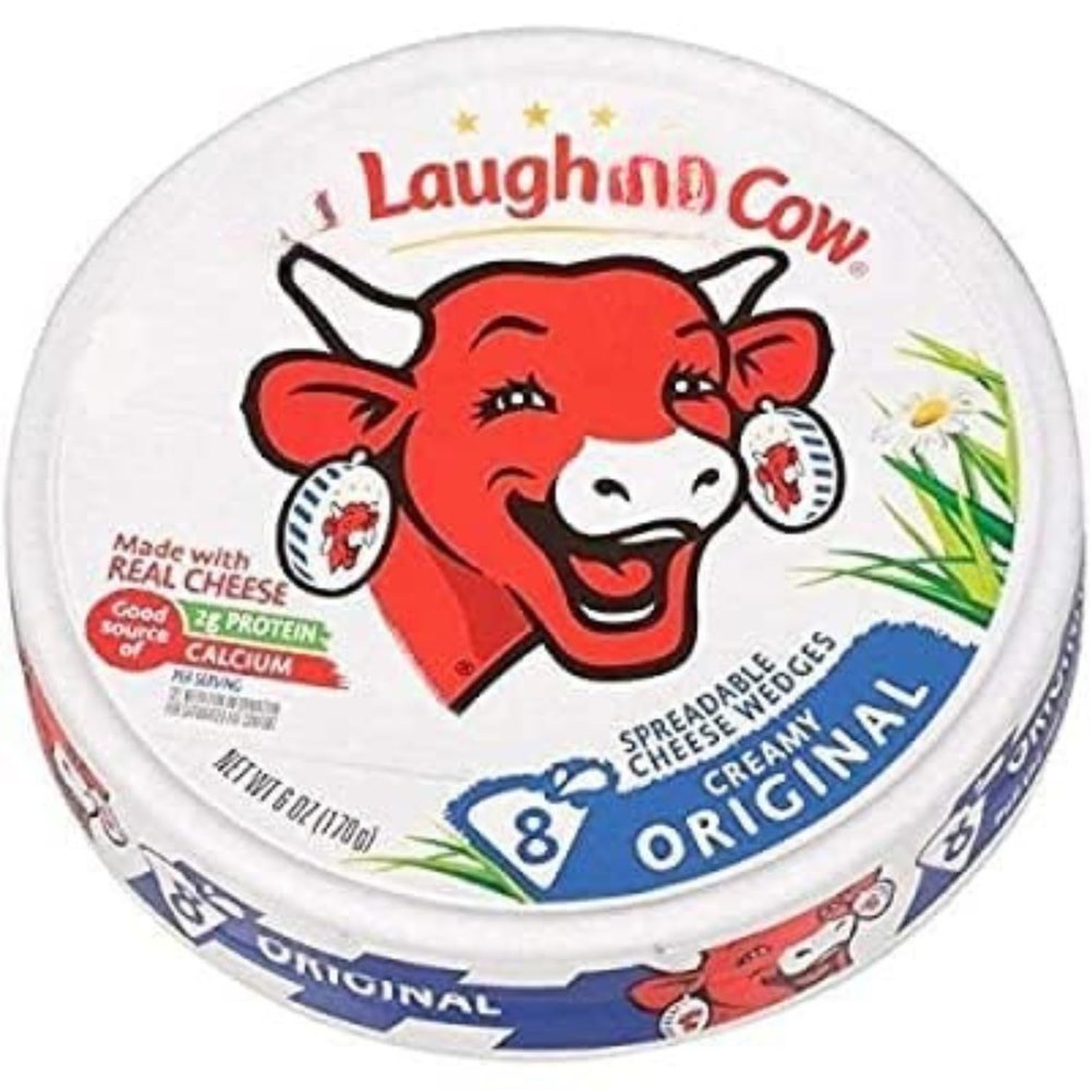 The Laughings Cow Original Cheese Triangle Portion Delicious 120gm (Imported)