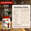 Build My Body | BMB - Pure Peanut Butter Powder | 54g Protein | Unsweetened | Unsalted | 100% Natural | 1/3 Calories | 4x Less Fat | Ideal for Smoothies, Spreads, Baking & Fitness Diets | 227g view 2