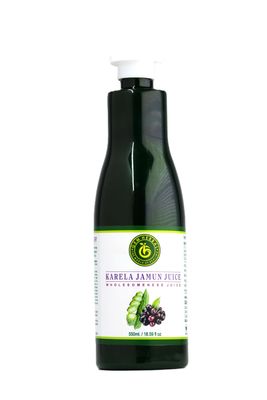 Gem Herbal Karela Jamun Juice | Ayurvedic Sugar Support & Detox Tonic for Diabetes Care 550 ml
