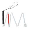 LOOM TREE Blind Cane Walker Folding Elderly Lightweighted Aluminum Alloy Trekking Pole 7 Section 131.5Cm | Medical Mobility & Disability | Mobility/Walking Equipment | Walkers & Canes view 4