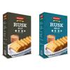 Balasa Rusk Toast | Tea Time Rusk | Tea Toast | Premium Handmade Rusk | Perfect Teatime Partner | No Preservatives | (Pack of 2, Suji & Milk Rusk) view 1