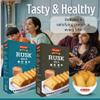 Balasa Rusk Toast | Tea Time Rusk | Tea Toast | Premium Handmade Rusk | Perfect Teatime Partner | No Preservatives | (Pack of 2, Suji & Milk Rusk) view 3
