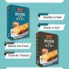 Balasa Rusk Toast | Tea Time Rusk | Tea Toast | Premium Handmade Rusk | Perfect Teatime Partner | No Preservatives | (Pack of 2, Suji & Milk Rusk) view 4