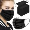Bildos Melt-Blown Fabric 500 Masks Pack 3 Layer Disposable Face Mask for Men & Women with Nose Clip For Home, Office, School, and Outdoors, Black view 3