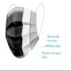Bildos Melt-Blown Fabric 1000 Pieces Mask 3 Layer Disposable Surgical Face Mask with Nose Clip For Men & Women For Home, Office, School, and Outdoors, Black view 2