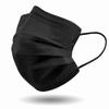 Bildos Melt-Blown Fabric 1000 Pieces Mask 3 Layer Disposable Surgical Face Mask with Nose Clip For Men & Women For Home, Office, School, and Outdoors, Black view 3