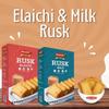 Balasa Rusk Toast | Tea Time Rusk | Tea Toast | Premium Handmade Rusk | Perfect Teatime Partner | No Preservatives | (Pack of 2, Elaichi & Milk Rusk) view 2