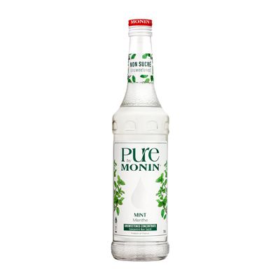Monin Pure Mint Syrup (No Added Sugar)  700 ml