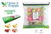 KEEP IT FRESH Zip Lock Bags. Re-Sealable Zipper for extending shelf life of Fruits, Vegetables | Refrigerator bags | Usable up to 3 Months (10 PICES) view 4