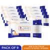 Adult Bath Wipes  Extra Large Body Wipes for Adults, Rinse-Free & Unscented, Disposable Washcloths for Elderly, Camping, Travel. (PACK OF 9 (90 WIPES)) view 2