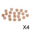 FASHIONMYDAY 4xSpit Valve Cork Water Key Replacement Accessory Part Wood | Musical Instruments & Gear | Brass | Cornets view 2