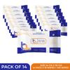 Adult Bath Wipes  Extra Large Body Wipes for Adults, Rinse-Free & Unscented, Disposable Washcloths for Elderly, Camping, Travel. (PACK OF 14 (140 WIPES)) view 2