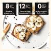 9GRAMS Almond Butter Creamy | Unsweetened, single ingredient 100% almonds | 25g Protein | Vegan | 300g view 4