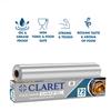 Claret Aluminium Foil 72 Meter | Food-Grade, Extra Strong & Durable | Retains Freshness & Keeps Food Warm | Ideal for Wrapping, Baking, Grilling & Storing Food (Pack of 5) view 3