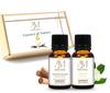 Aadi Mool Jasmine & Sandalwood Essential Oil For Pooja, Skin, Hair, Diffuser & Aromatherapy Pack of 2-10ML Each view 1