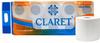 Claret Virgin Pulp Toilet Rolls 2-Ply (10 x 10 cm) 200 Pulls per Roll | Pack of 10 | OBA-Free, Skin-Friendly & Ultra Comfort Quilted Bathroom Tissue for Family Care view 1