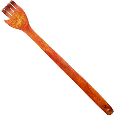 Shri Shri Handicraft Wooden Long Handle Back Scratcher Stick for Itching Relief Handcrafted Natural Khujli Stick for Men and Women
