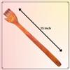 Shri Shri Handicraft Wooden Long Handle Back Scratcher Stick for Itching Relief Handcrafted Natural Khujli Stick for Men and Women view 4