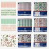 Claret 2-Ply Printed Table Napkins, Multi Design and Colors, 50 Sheets per Pack, Pack Of 6, 30x30 cm - Soft, Absorbent, Napkins for Daily Use, Dining, Parties, Events and Special Occasions view 3