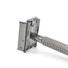 Double Edge Safety Razor, Butterfly Opening, Stainless Steel, Silver, Unisex Heavy weight Razor With 5 Blades view 3