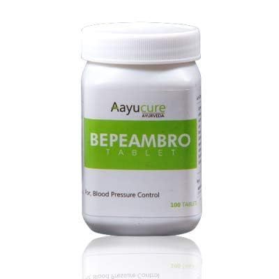 Aayucure Bepeambro Tablets - Natural Blood Pressure 100 Tablets