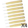 bnf 4X8Pcs Tooth Brushes Antislip Handle Toothbrush For Travel Business Trip Women | Oral Care | Dental Floss & Flossers view 2