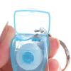 bnf 5Xportable Floss Keychain Essentials Tool Flat Line Design For Travel Blue | Oral Care | Dental Floss & Flossers view 3