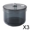 bnf 3Xportable Dental Disinfection Box Sterilizing Organizer For False Teeth Black | Oral Care | Denture Care view 2