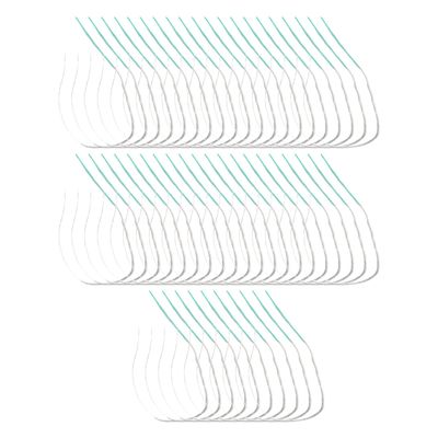 bnf 50X Dental Floss Threaders Essentials Tool Maintaining Convenient For Brace | Oral Care | Dental Floss & Flossers