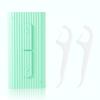 bnf 2Xhousehold Floss Carrying Case Flosser Dispenser Household Picks For Hotel Green | Oral Care | Dental Floss & Flossers view 3