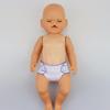 LOOM TREE Red and Purple Crochet Baby Doll Diapers Set for 18'' Zapf Baby Doll view 1