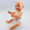 LOOM TREE Red and Purple Crochet Baby Doll Diapers Set for 18'' Zapf Baby Doll view 2