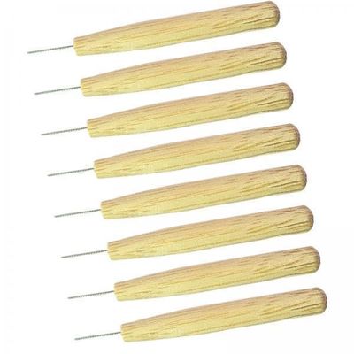 bnf 5X8Pcs Tooth Brushes Antislip Handle Toothbrush For Travel Business Trip Women | Oral Care | Dental Floss & Flossers