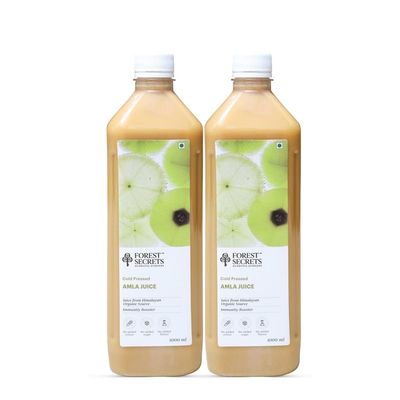 Forest Secrets Juice 1000 ml | Natural Ayurvedic Tonic for Immunity, Better Digestion and Glowing Skin | (Pack of 2)