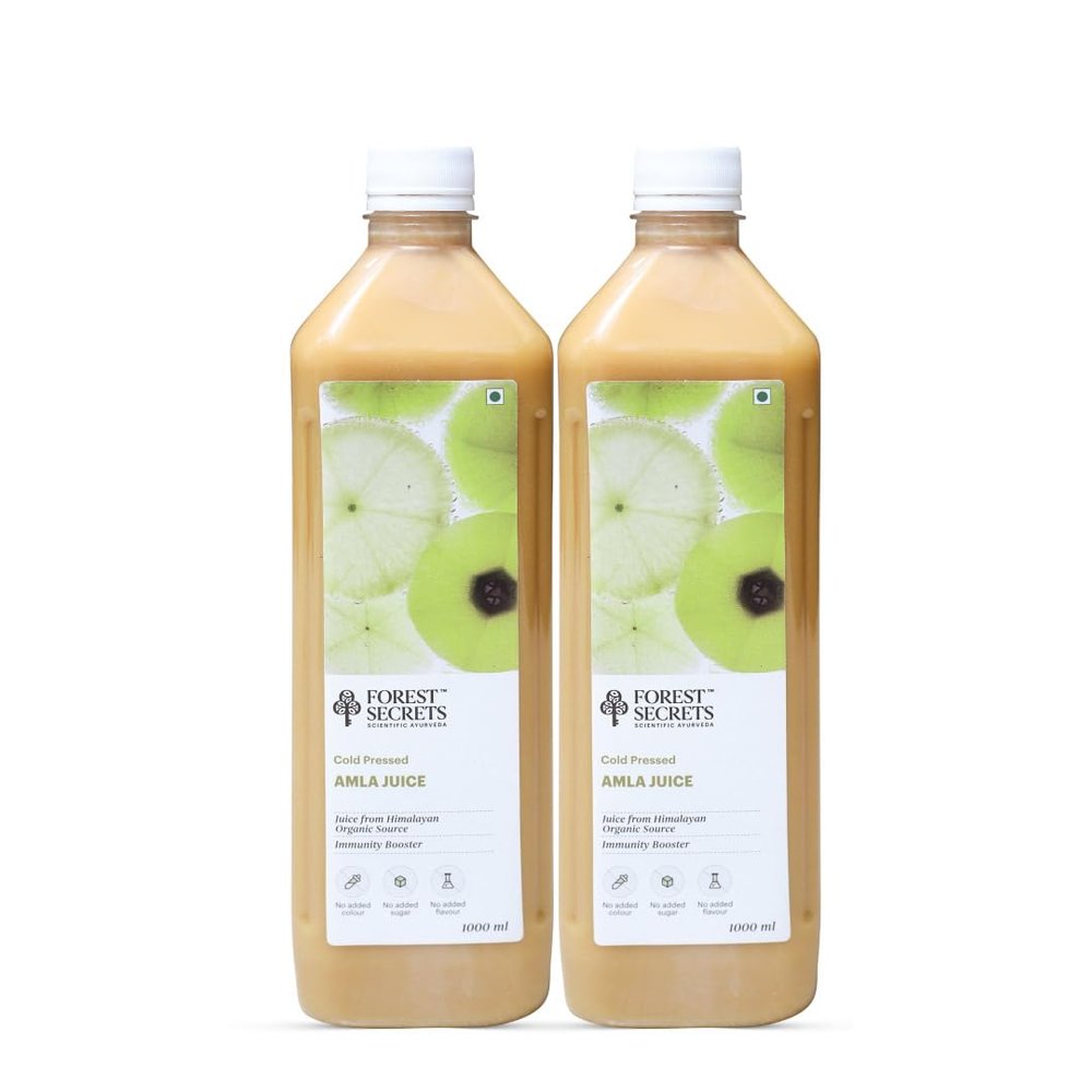 Forest Secrets Juice 1000 ml | Natural Ayurvedic Tonic for Immunity, Better Digestion and Glowing Skin | (Pack of 2)