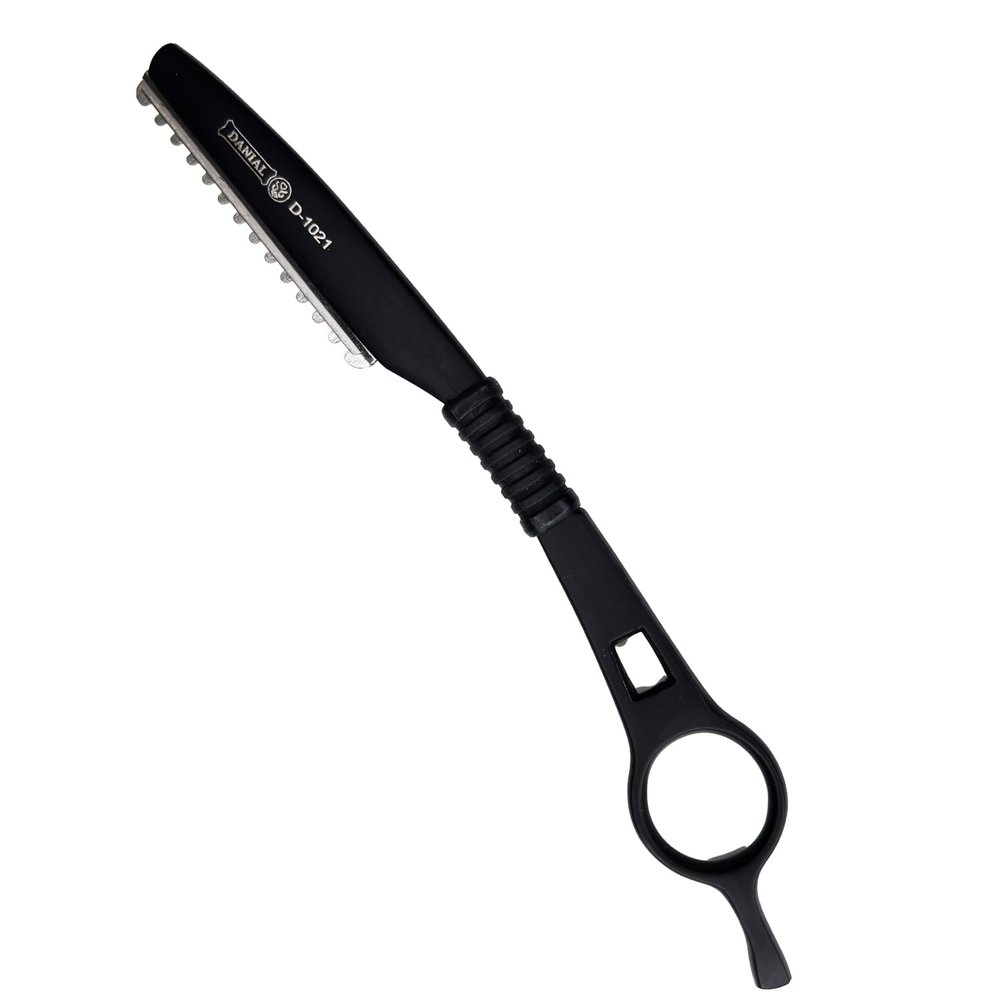 DANIAL Professional Hair Styling Thinning Texturizing Cutting Faether Razor Black
