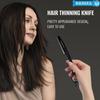 DANIAL Professional Hair Styling Thinning Texturizing Cutting Faether Razor Black view 4
