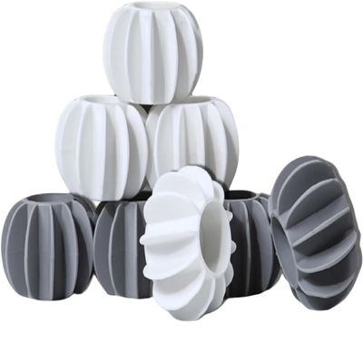 TWYN Reusable Silicone Balls for Washing Machine - Silicone Magic Balls for Clothes and Hair Cleaning, Non-Electric, Wash and Dry Balls, Laundry Care, Anti-Tangle Cleaning Balls(Pack of 8).