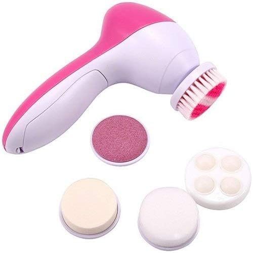 5-in-1 Facial Massager Machine Professional Skin Care Device for Wrinkle Removal, Blackhead & Whitehead Extraction, Pore Cleaning, and Facial Massage Portable Beauty Tool