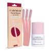 Carmesi Facial Razor - Pack of 3 & Underarm Roll On Deodorant for Women - Floral Sunset (50 ml) | Instant & Painless Hair Removal | For Fresh Underarms All Day view 1