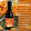 Ashurveda Sea Buckthorn Juice 500ml | Herbal Tonic with Natural Nutrients & Antioxidants | Supports Digestion, Skin Glow, Hair Strength & Vitality | Traditional Blend for Inner Balance view 3
