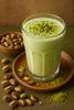 Tea Planet Pista Lassi Premix Powder  1KG Bulk Pack | Creamy Yogurt Drink Mix with Rich Pistachio Flavor & Light Green Color | Instant Indian Summer Beverage | Just Blend & Serve | Made with Yogurt Powder view 2