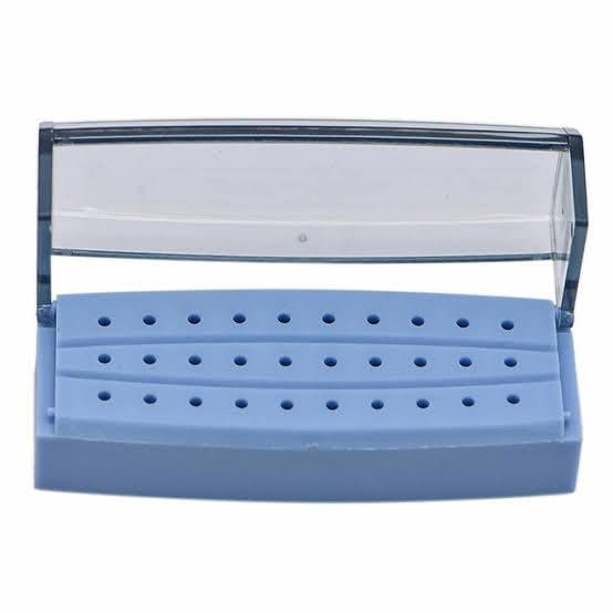 Bur Box Autoclavable 30 Holes Plastic Pack Of 5 Box